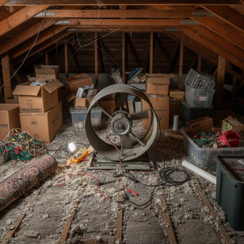 Attic Fan Repair in Orem, UT