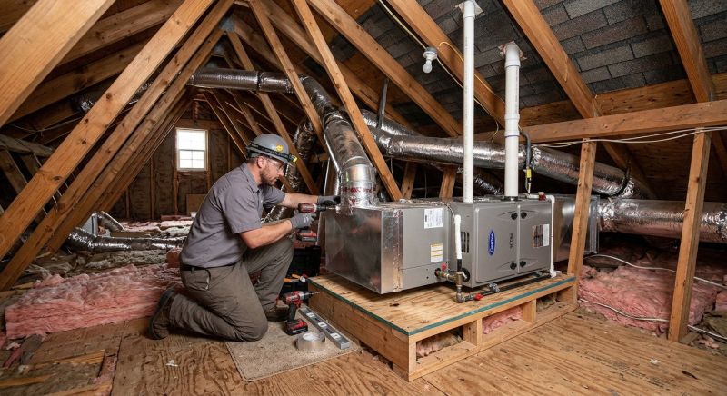 Attic Hvac Installation in Columbus, OH