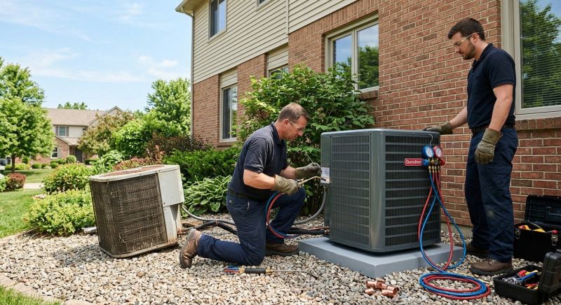 Central Air Unit Replacement in Cincinnati, OH