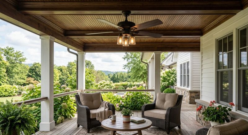Porch Fan Installation in Overland Park, KS