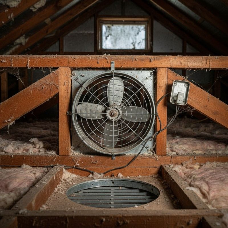Attic Fan Installation in Orem, UT