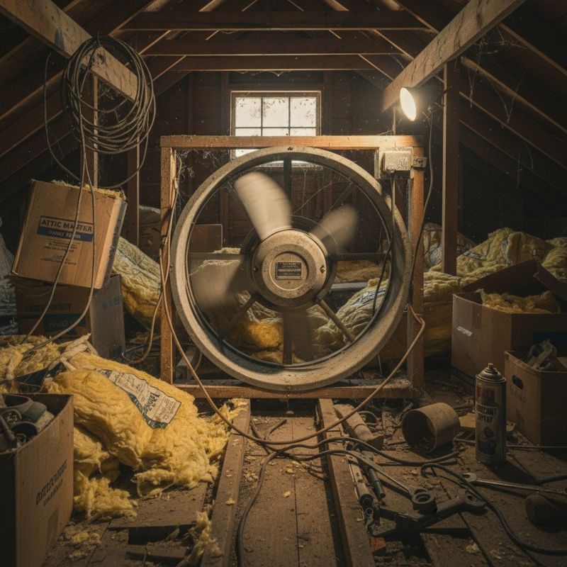 Attic Fan Repair in Heber City, UT
