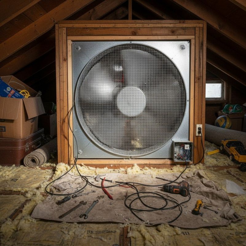 Attic Fan Repair in Orem, UT