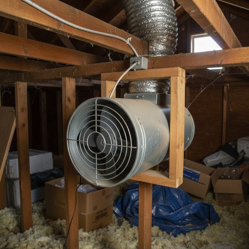 Attic Fan Replacement in Orem, UT