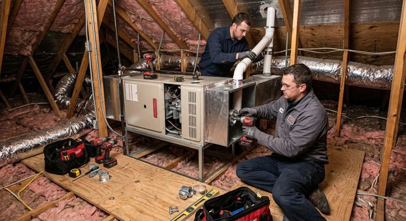 Attic Furnace Installation in Naples, FL