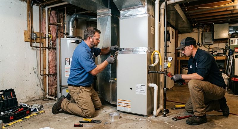 Attic Furnace Installation in Naples, FL