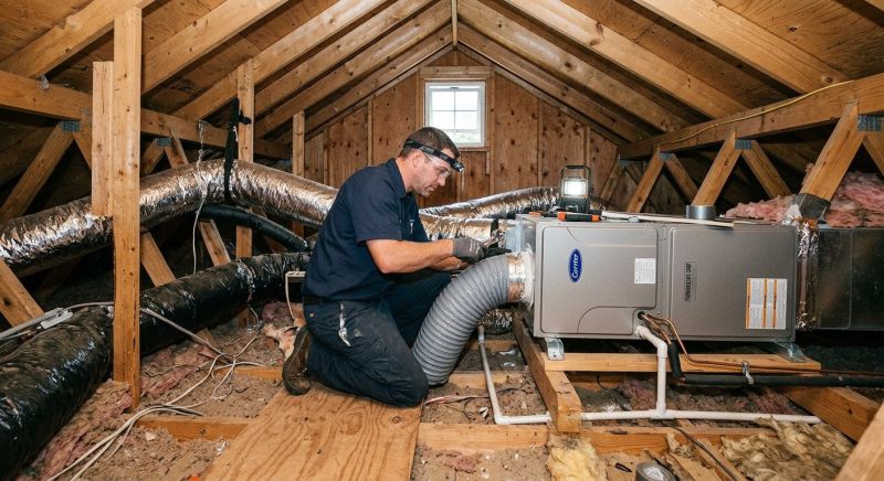Attic Hvac Installation in Columbus, OH