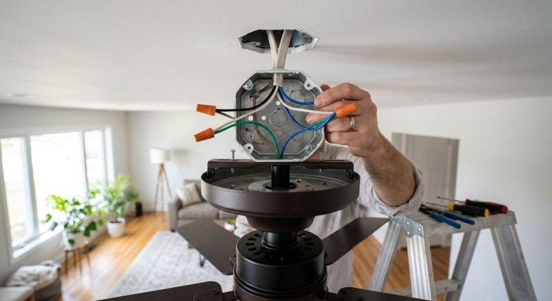 Ceiling Fan Wiring in Conroe, TX