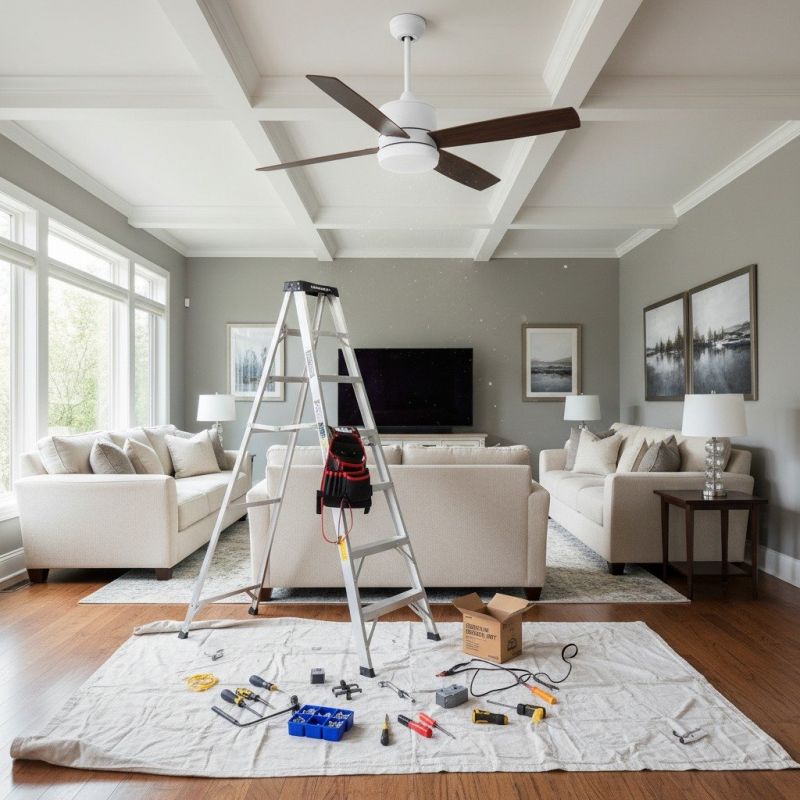 Chandelier Fan Repair in Alpharetta, GA