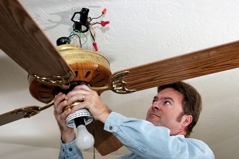 Exterior Fan Installation in Conroe, TX