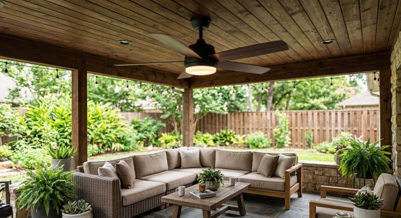 Patio Fan Installation in Olathe, KS