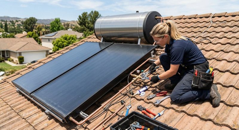 Solar Water Heater Maintenance in Denver, CO