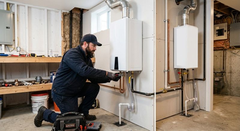 Tankless Heater Installation in Columbus, OH