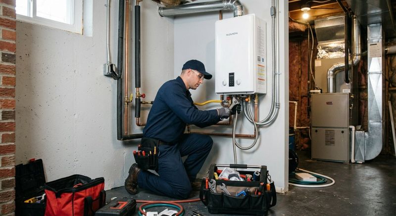 Tankless Heater Installation in Denver, CO